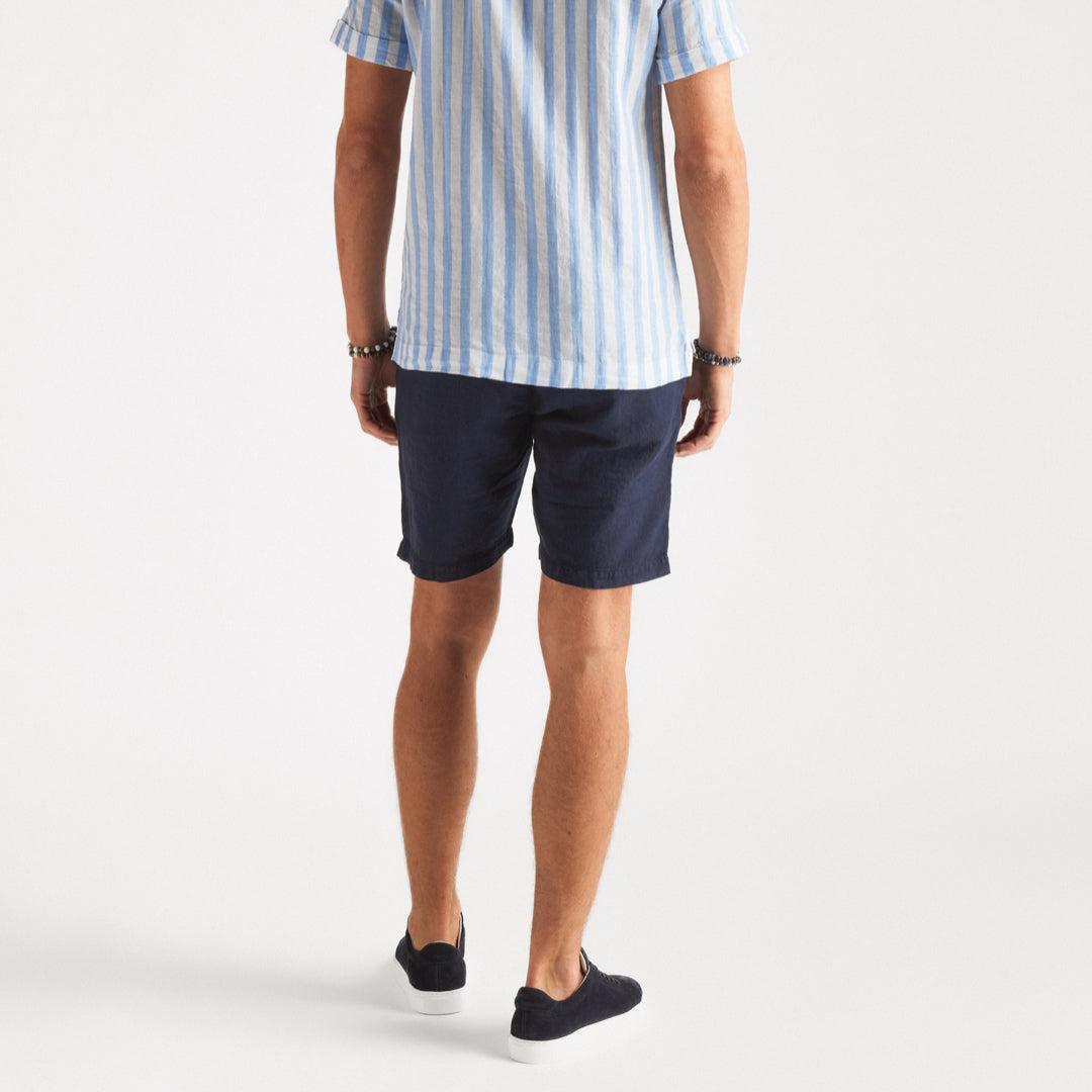 Linen Shorts Navy-Shortser-The Gilli-phrase3