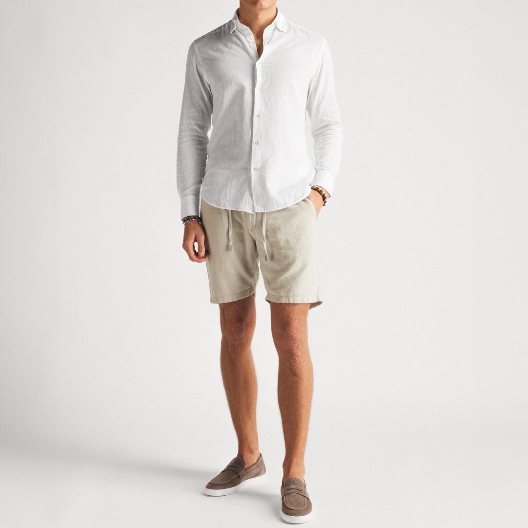 Linen Shorts Sand-Shortser-The Gilli-phrase3