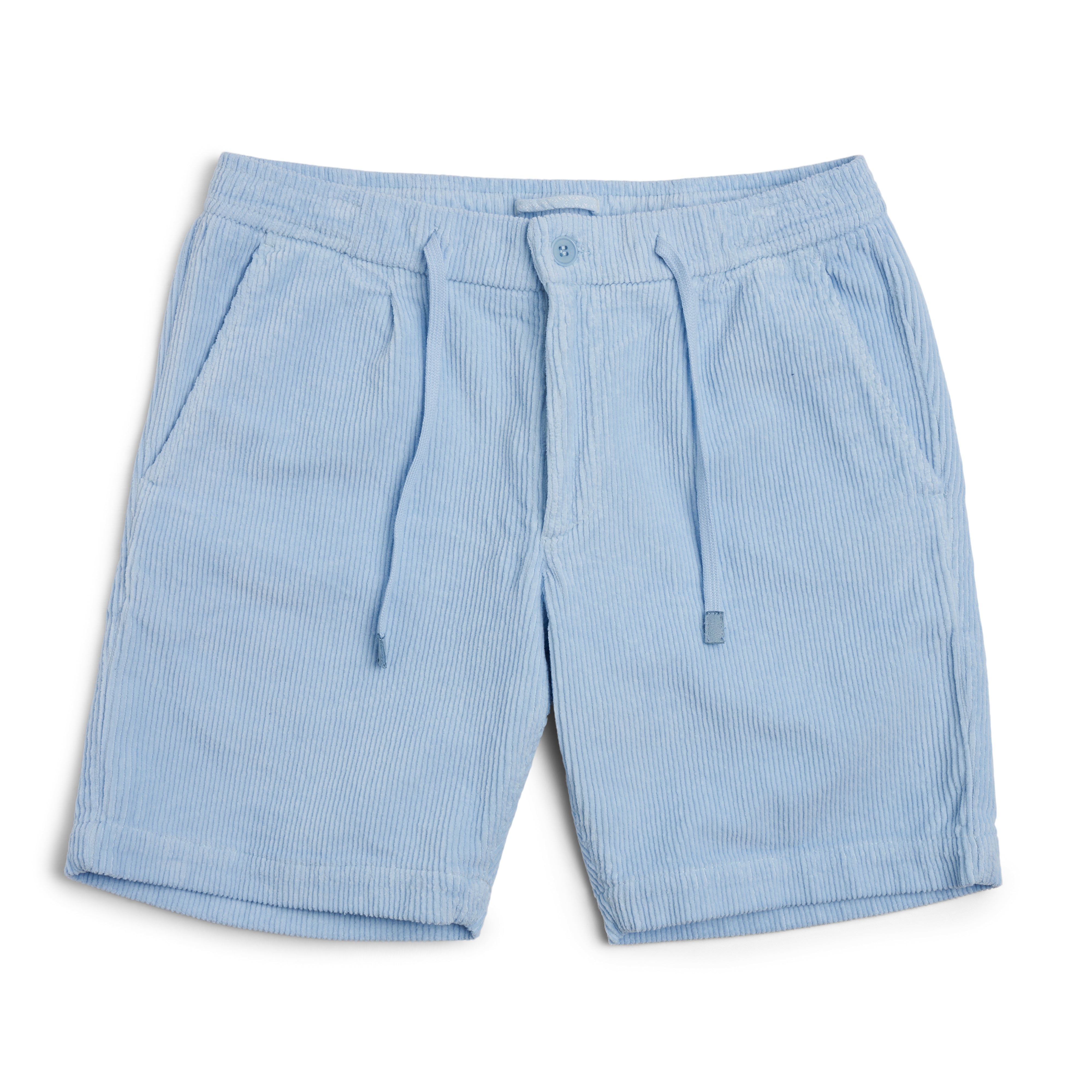 Cord Shorts Light Blue