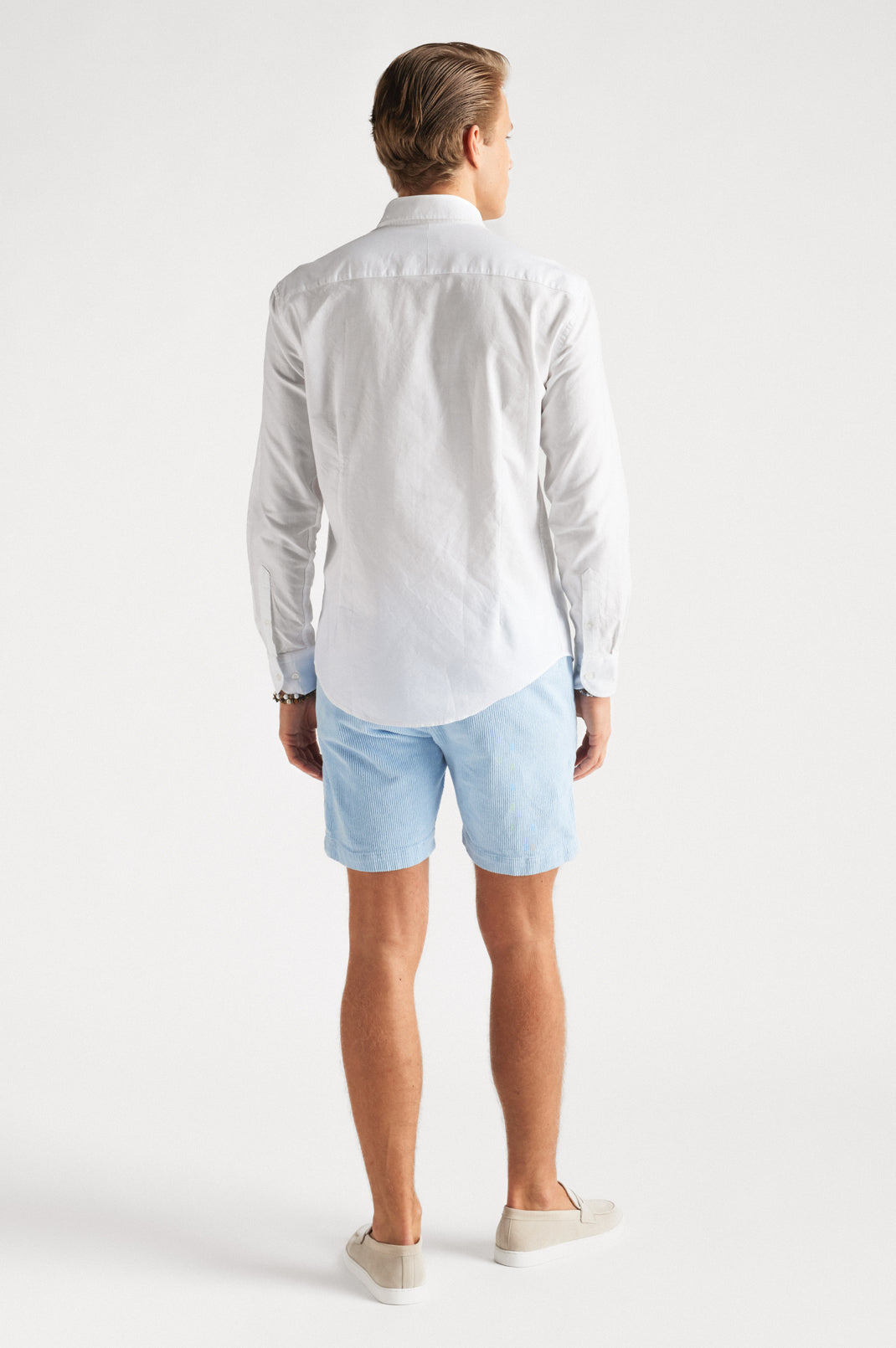 Cord Shorts Light Blue