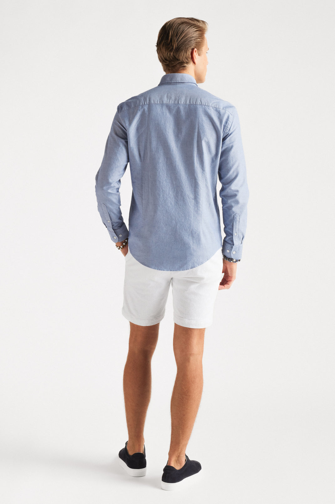 Cord Shorts White