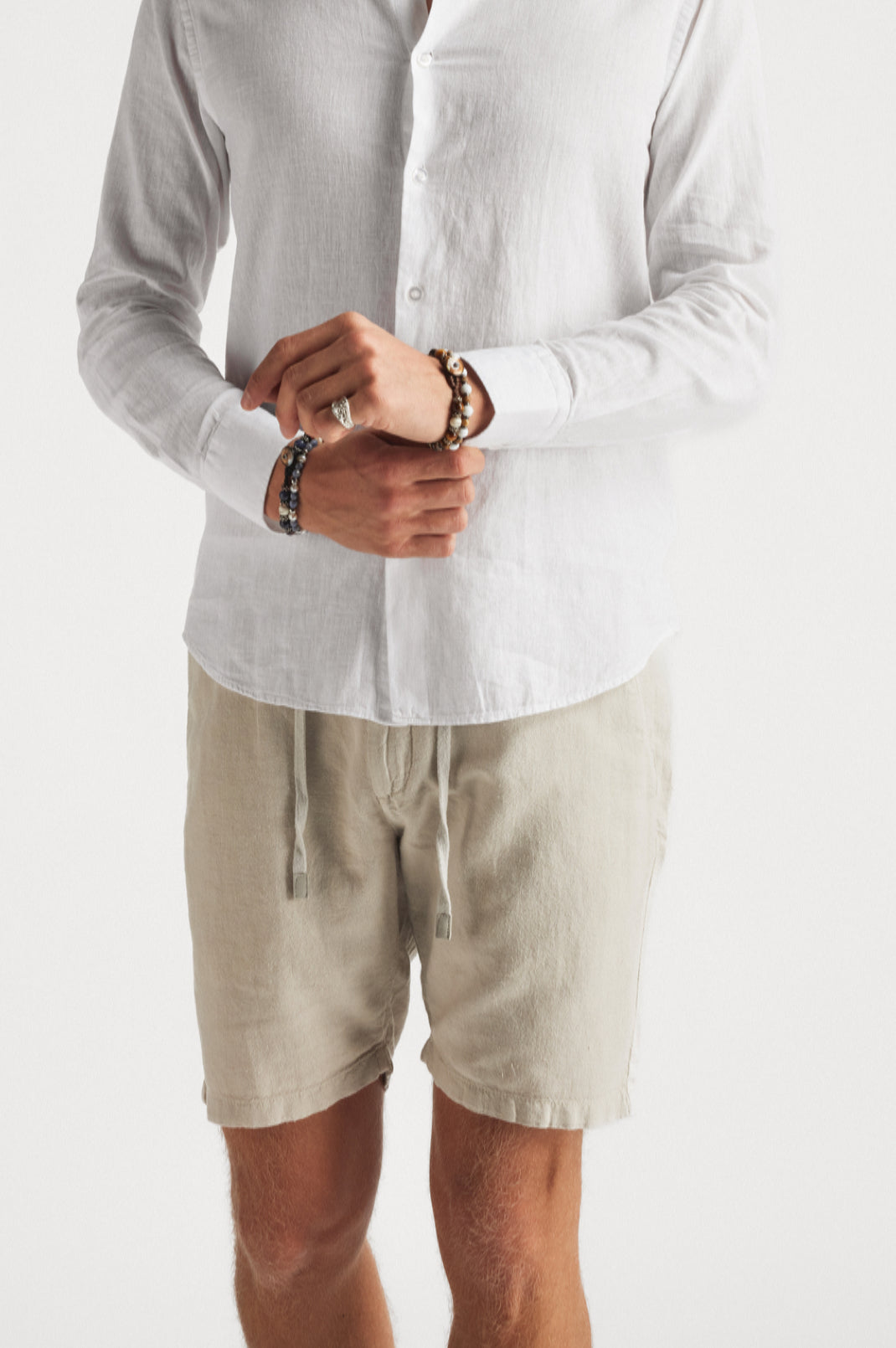 Linen Shorts Sand