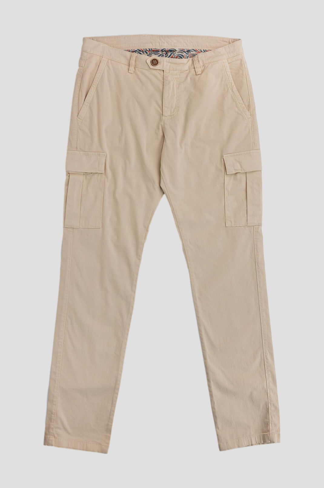 Lorenzo Cargo Pants Beige