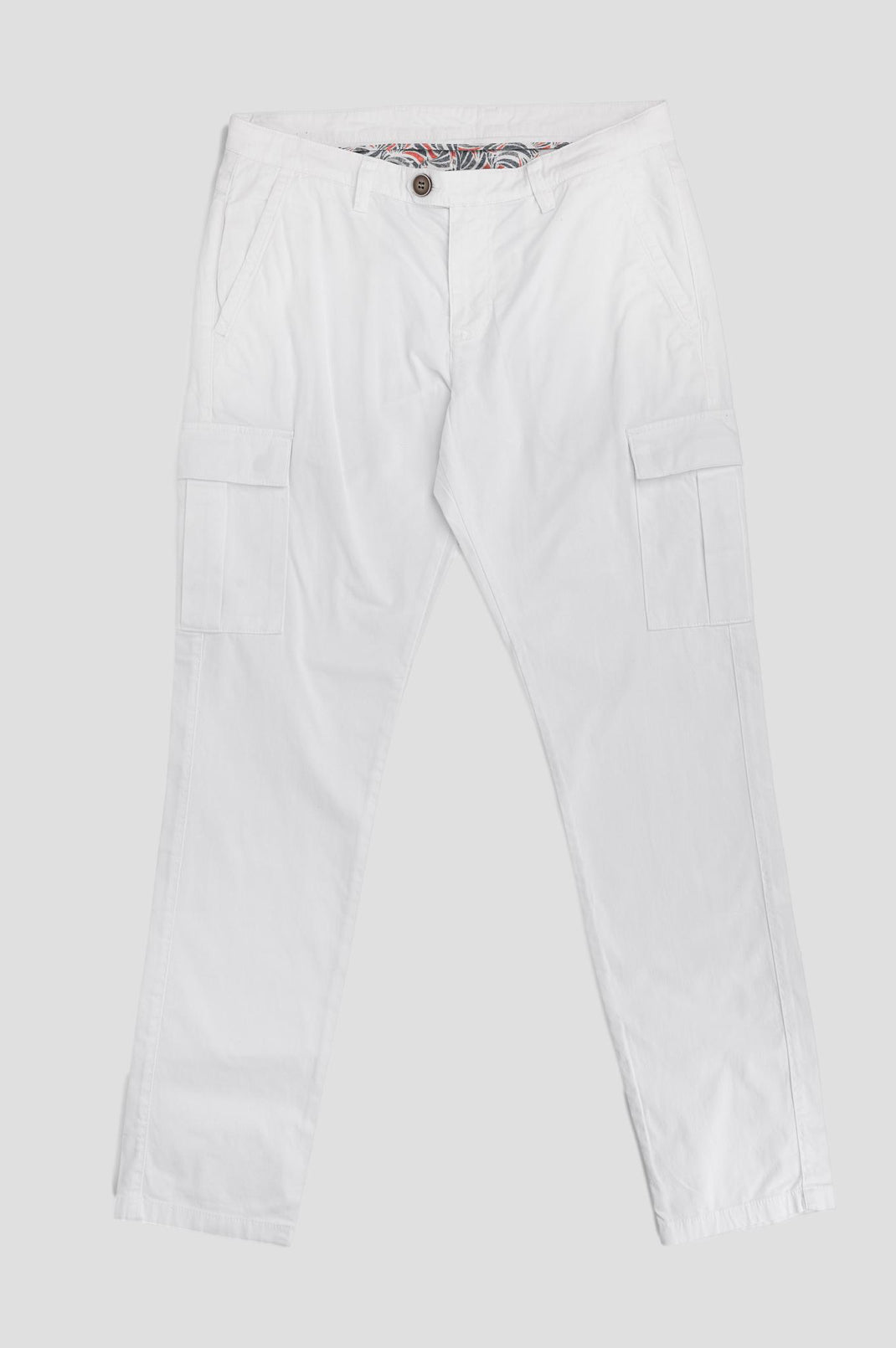 Lorenzo Cargo Pants White