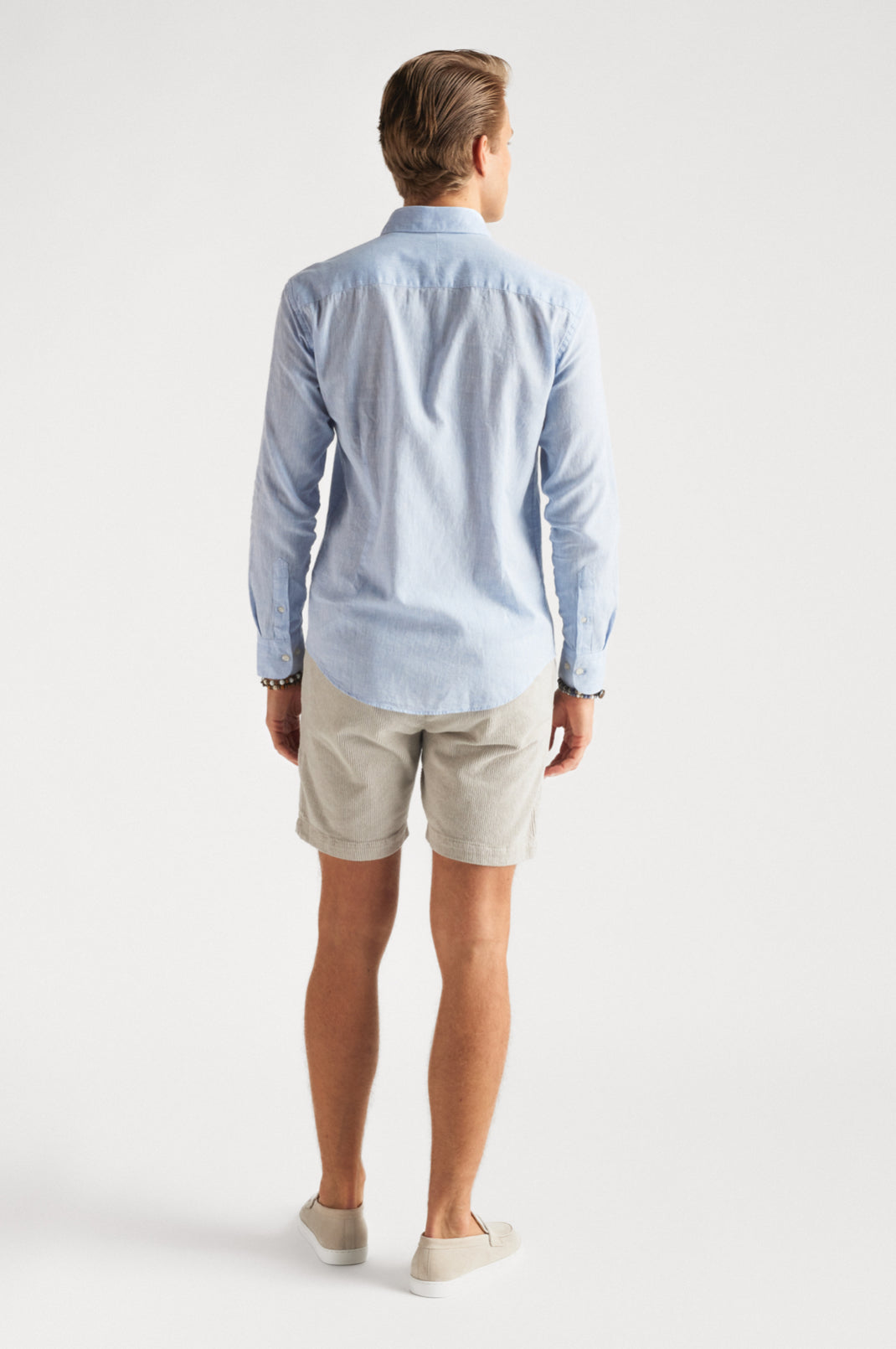 Luca Linen Shirt Light Blue