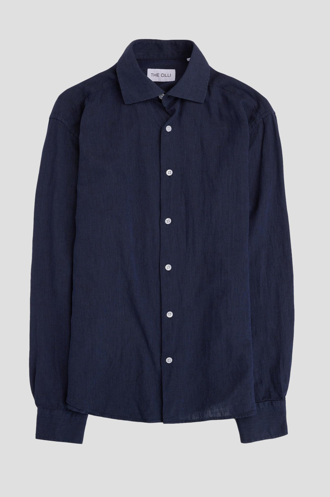 Luca Linen Shirt Navy