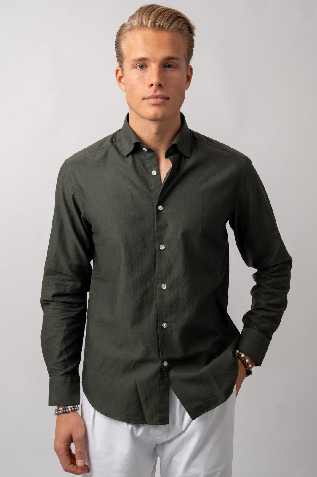 Oxford Shirt Green